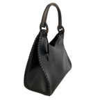 Gucci Handbag Leather Black Silver — view 2