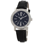 Bvlgari Watch SS Leather