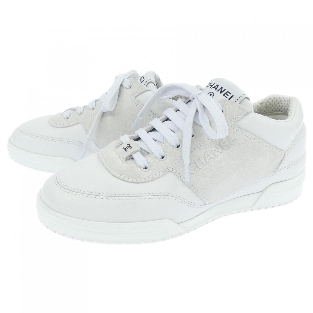 Chanel Tennis Sneakers Suede Calfskin — view 3