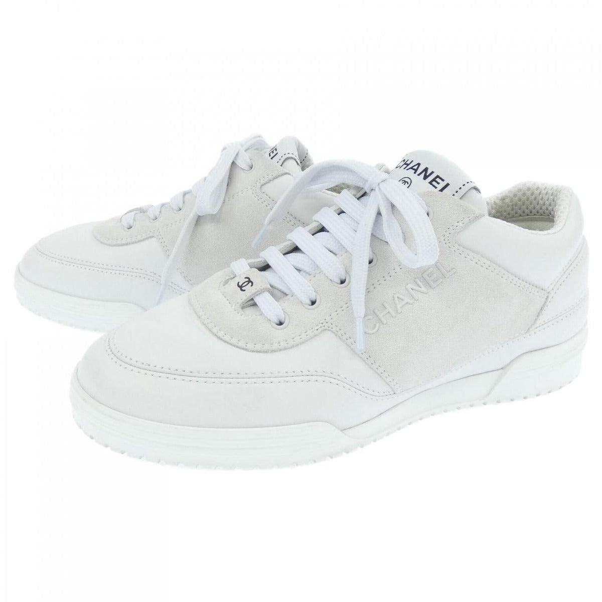 Chanel Tennis Sneakers Suede Calfskin — view 3
