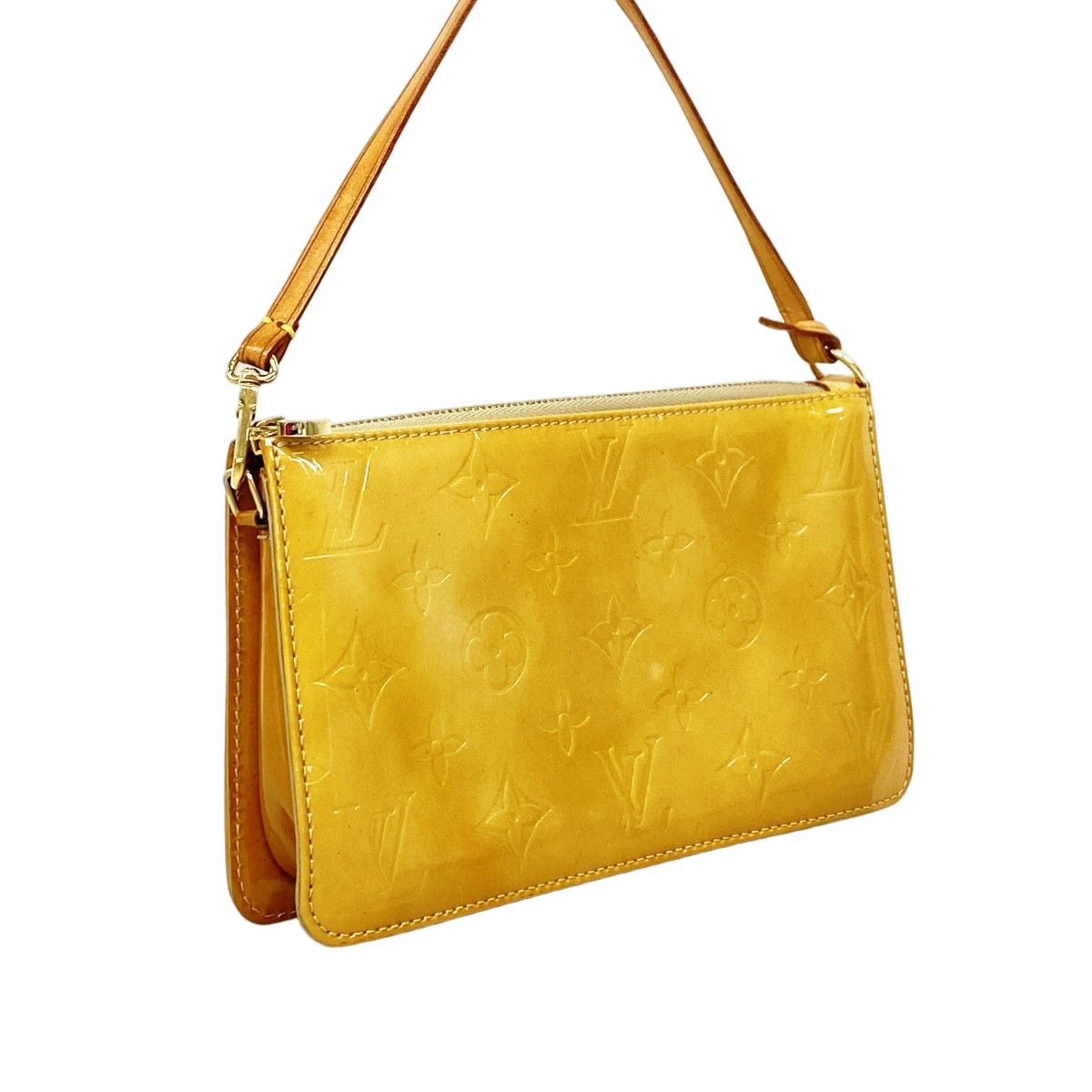Louis Vuitton Pouch Vernis Lexington Beige — view 2