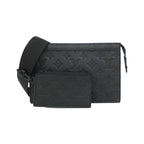 Louis Vuitton Monogram Shadow Gaston Wearable Wallet Shoulder Bag — view 2