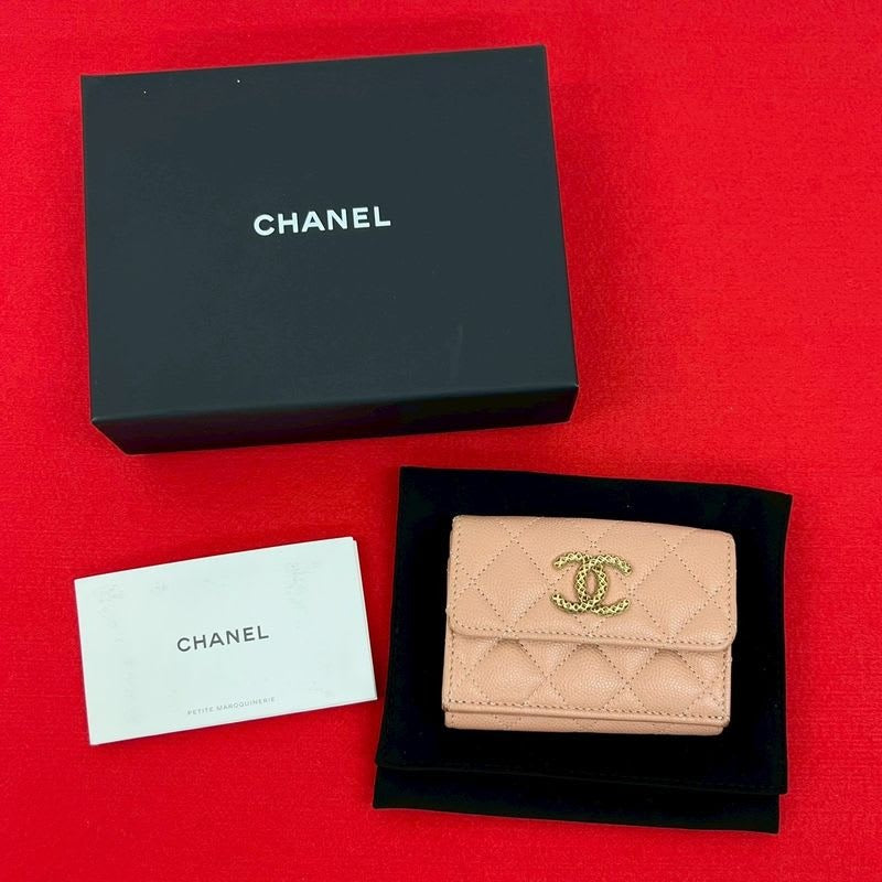 Chanel Quilted Coco Caviar Leather — view 2