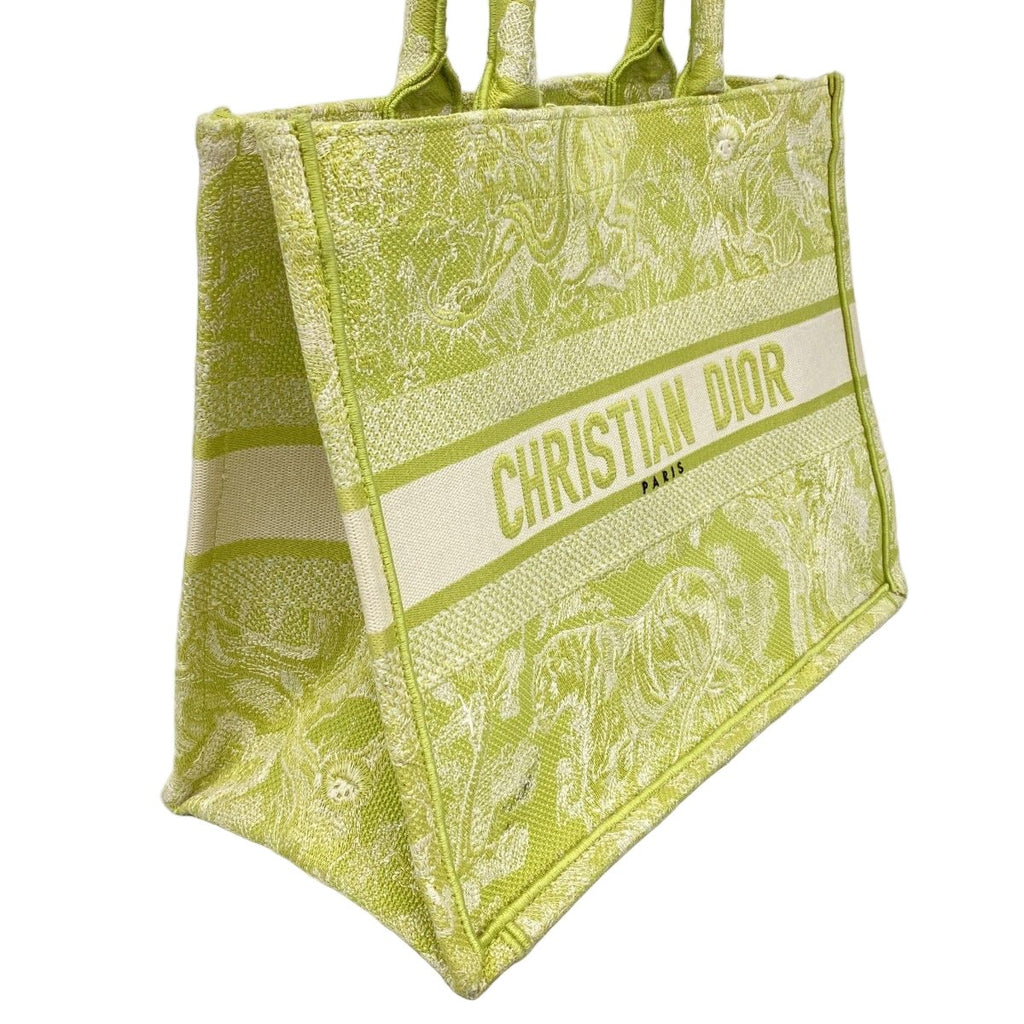 Dior Tote Book Canvas Light Green — view 2