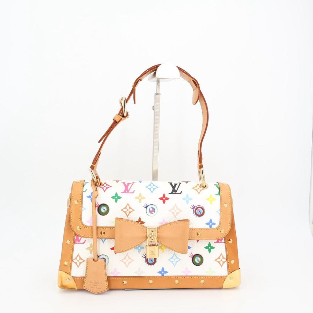 Louis Vuitton Sac Lava Blanc Multicolor Monogram Shoulder Bag — view 2