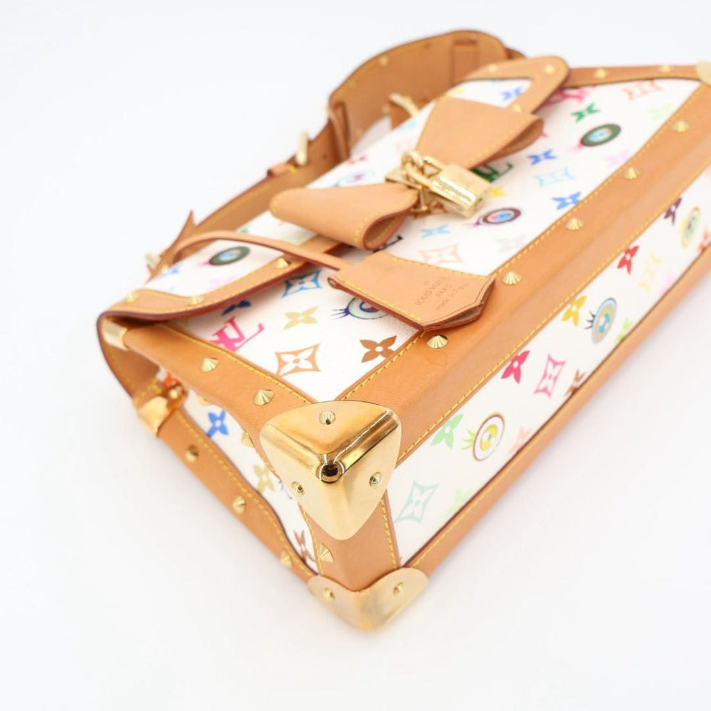 Louis Vuitton Sac Lava Blanc Multicolor Monogram Shoulder Bag — view 3
