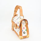 Louis Vuitton Sac Lava Blanc Multicolor Monogram Shoulder Bag — view 5