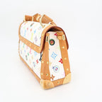 Louis Vuitton Sac Lava Blanc Multicolor Monogram Shoulder Bag — view 8