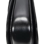 Gucci Small Bamboo Top Handle Flap Black Slim Skirt Fusskin Leather — view 8