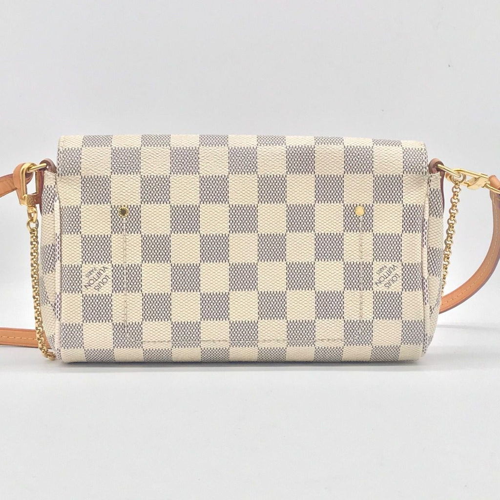 Louis Vuitton Damier Azur Favorite MM Shoulder Bag — view 2
