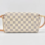 Louis Vuitton Damier Azur Favorite MM Shoulder Bag — view 2