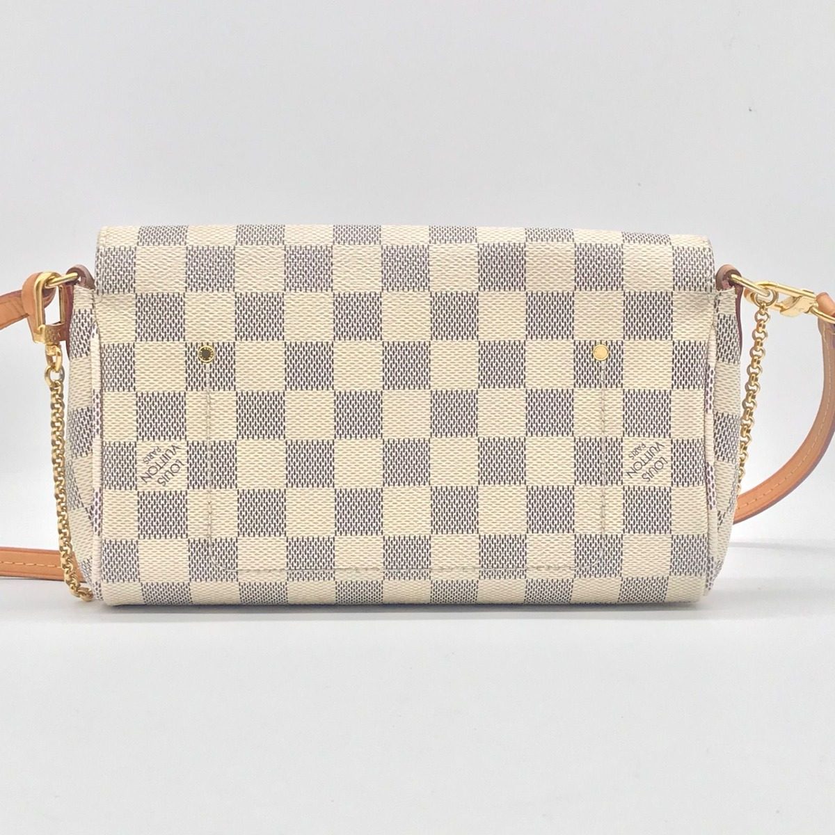 Louis Vuitton Damier Azur Favorite MM Shoulder Bag — view 2