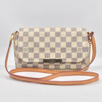 Louis Vuitton Damier Azur Favorite MM Shoulder Bag