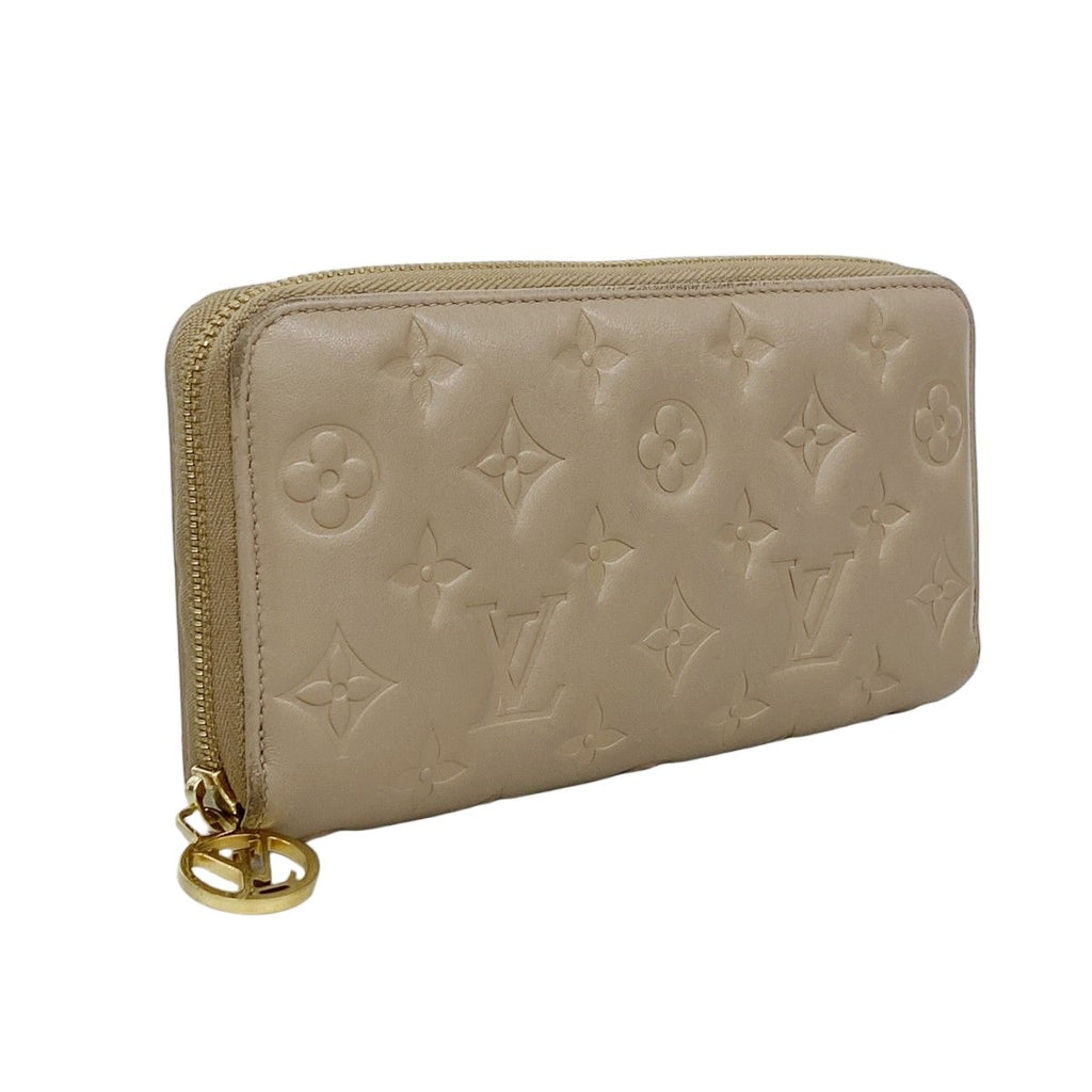 Louis Vuitton Wallet Monogram Embossed Zippy Tope — view 2