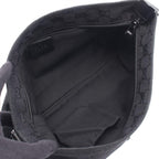 Gucci Shoulder Bag Sherry Line GG Canvas Black — view 3