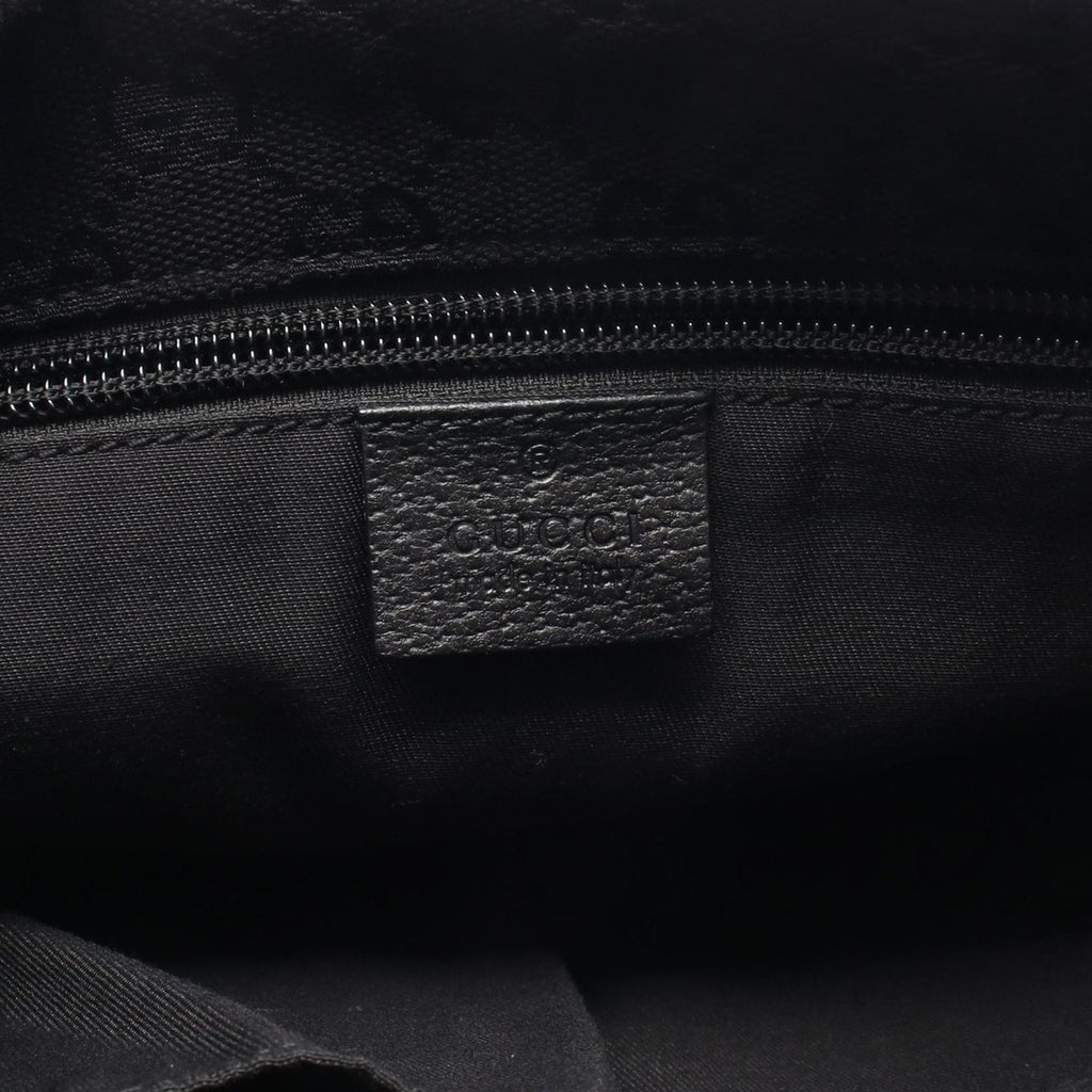 Gucci Shoulder Bag Sherry Line GG Canvas Black — view 4