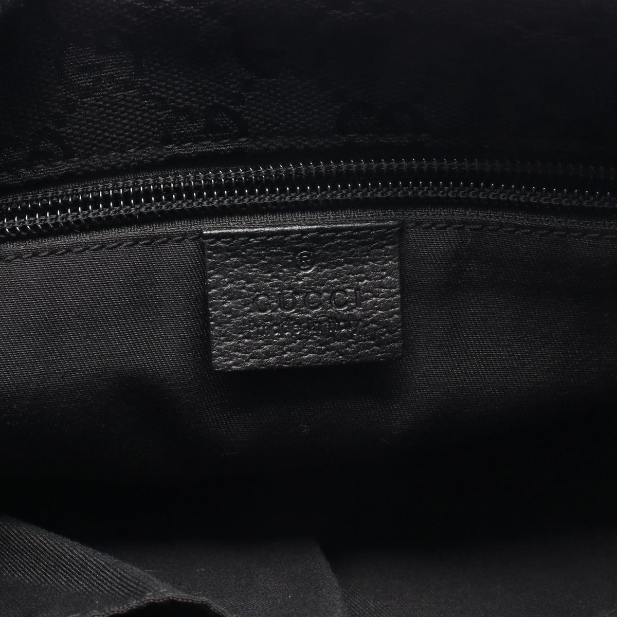 Gucci Shoulder Bag Sherry Line GG Canvas Black — view 4