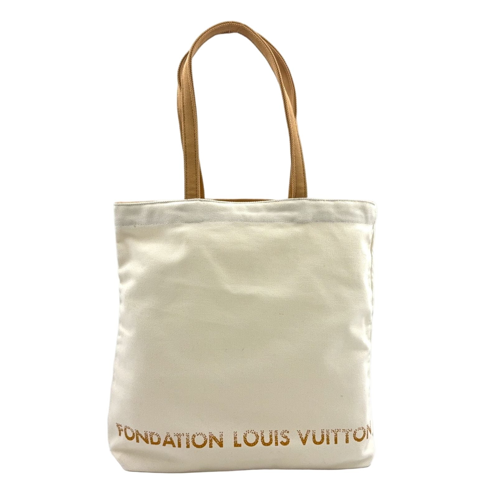 Louis Vuitton Fondation Cotton Beige Light Tote