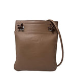 Hermes Super Aline Etoupe Silver Shoulder