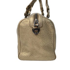 Loewe Justa Boston Bag Anagram Gold — view 3