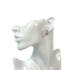 Bottega Veneta Hoop Earrings Silver — view 2