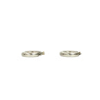 Bottega Veneta Hoop Earrings Silver — view 5