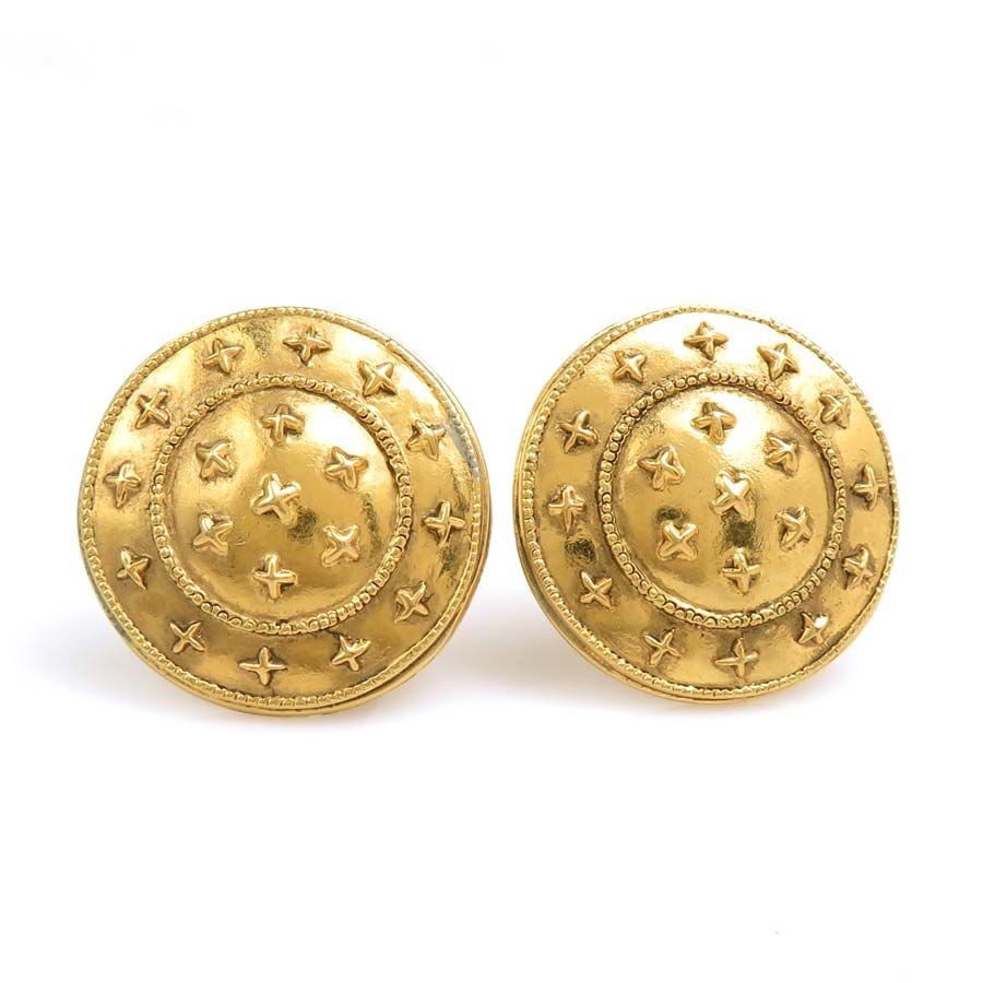 Chanel Earrings Gold