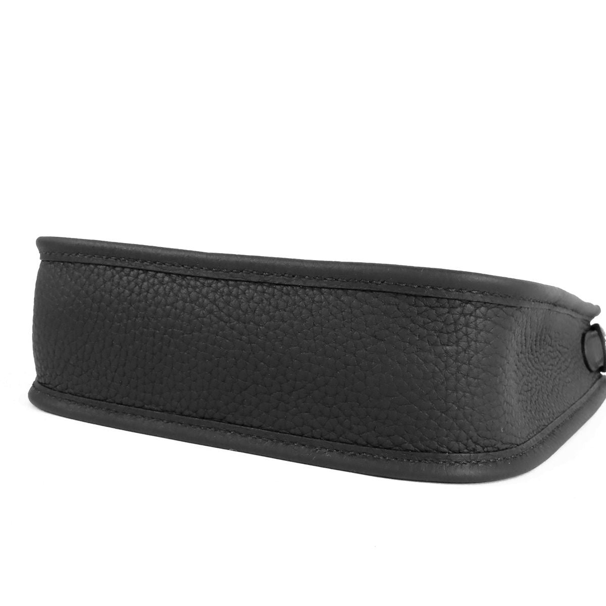 Hermes Evelyne TPM Amazon Black Silver Taurillon Long Shoulder Bag — view 3