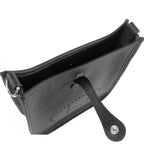 Hermes Evelyne TPM Amazon Black Silver Taurillon Long Shoulder Bag — view 4