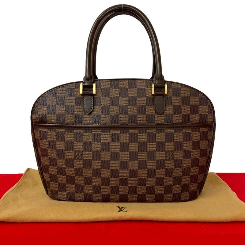 Louis Vuitton Thalia Oriental Damier Leather Handbag Mini Boston Bag