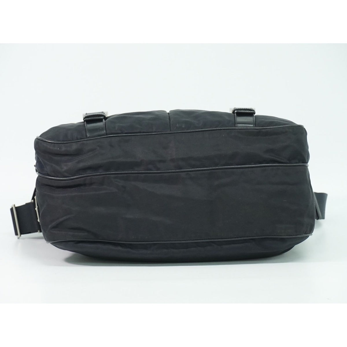 Prada Nylon Shoulder Bag Pochette Black — view 3