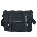 Prada Nylon Shoulder Bag Pochette Black