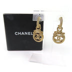 Chanel Vintage CC Logo Rope Twist Swing Earrings — view 2