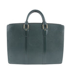 Louis Vuitton Taiga Porte Document Man Rosemary Leather Business Tote
