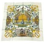 Hermes Scarf Silk Carre 90 Orgauphone ET Autres Mecaniques Pipe Organ — view 2