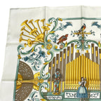 Hermes Scarf Silk Carre 90 Orgauphone ET Autres Mecaniques Pipe Organ — view 3