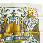 Hermes Scarf Silk Carre 90 Orgauphone ET Autres Mecaniques Pipe Organ — view 4