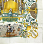 Hermes Scarf Silk Carre 90 Orgauphone ET Autres Mecaniques Pipe Organ — view 6