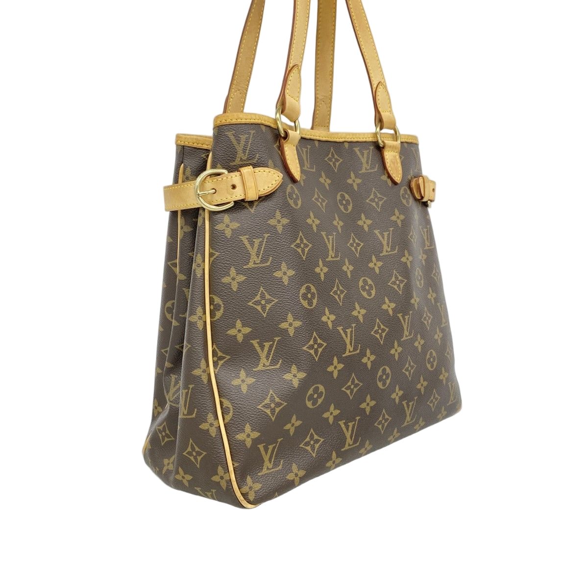 Louis Vuitton Tote Monogram Batignolles Vertical Brown — view 2