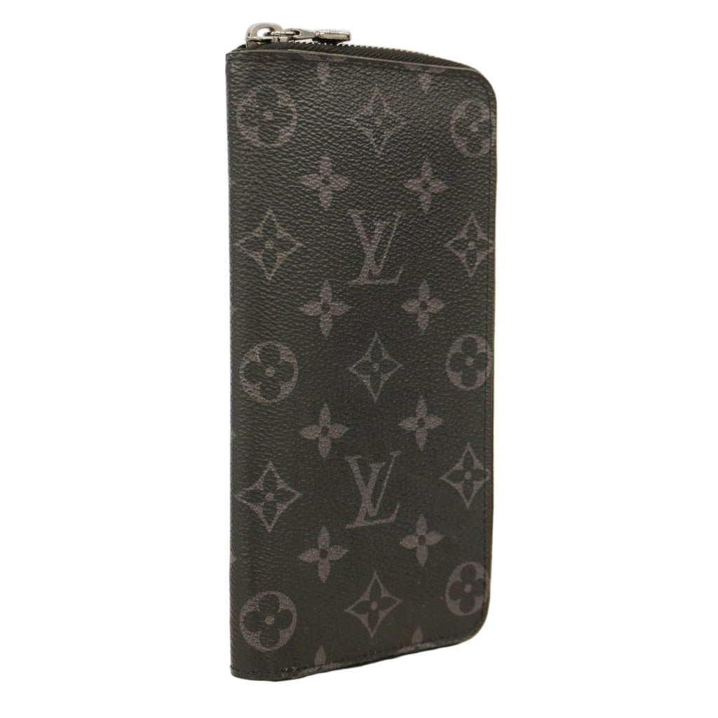 Louis Vuitton Wallet Monogram Eclipse Zippy Vertical Black — view 2