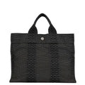 Hermes Tote Her PM Gray Her Line Handbag Canvas