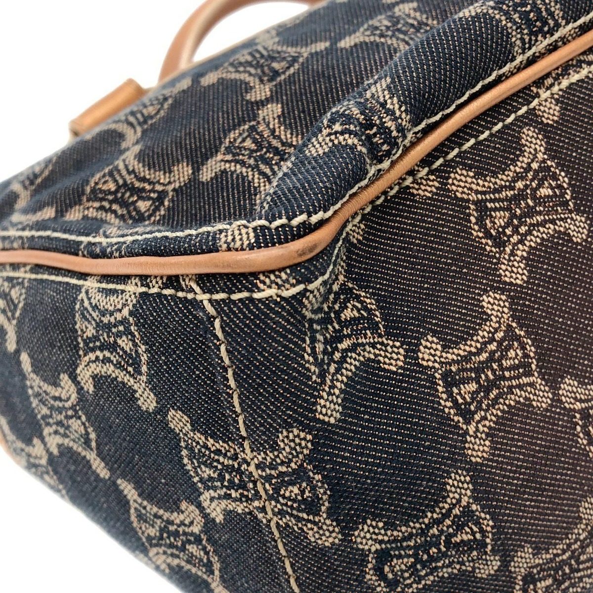 Celine Boogie Bag Handbag Navy — view 3
