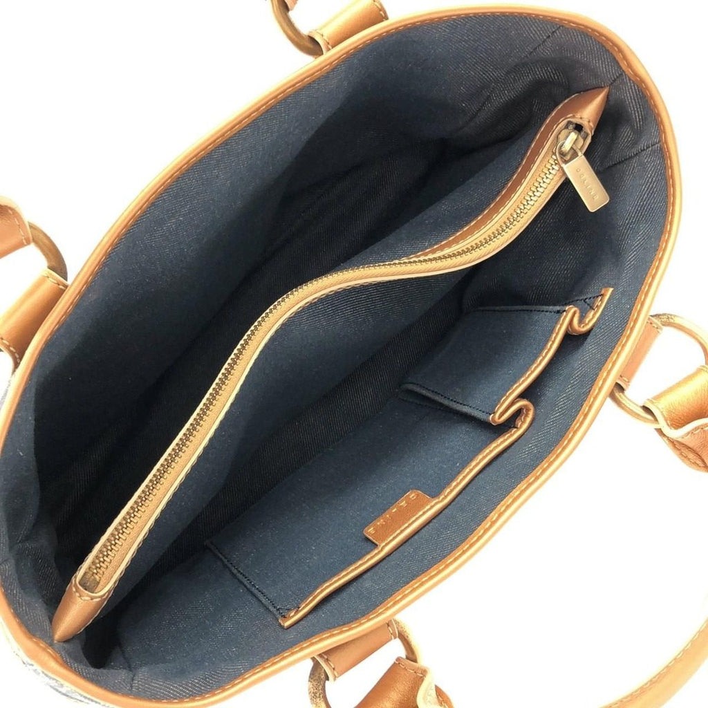 Celine Boogie Bag Handbag Navy — view 6