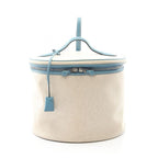 Hermes Handbag Intercity Ecru Blue Jean Other Vanity — view 4