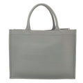 Dior Book Tote Leather Gray Medium