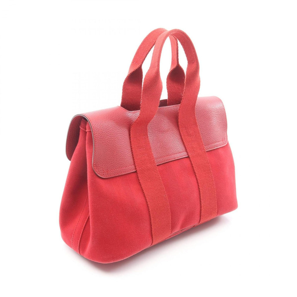Hermes Handbag Valparaiso PM Canvas Leather — view 2
