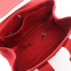 Hermes Handbag Valparaiso PM Canvas Leather — view 3