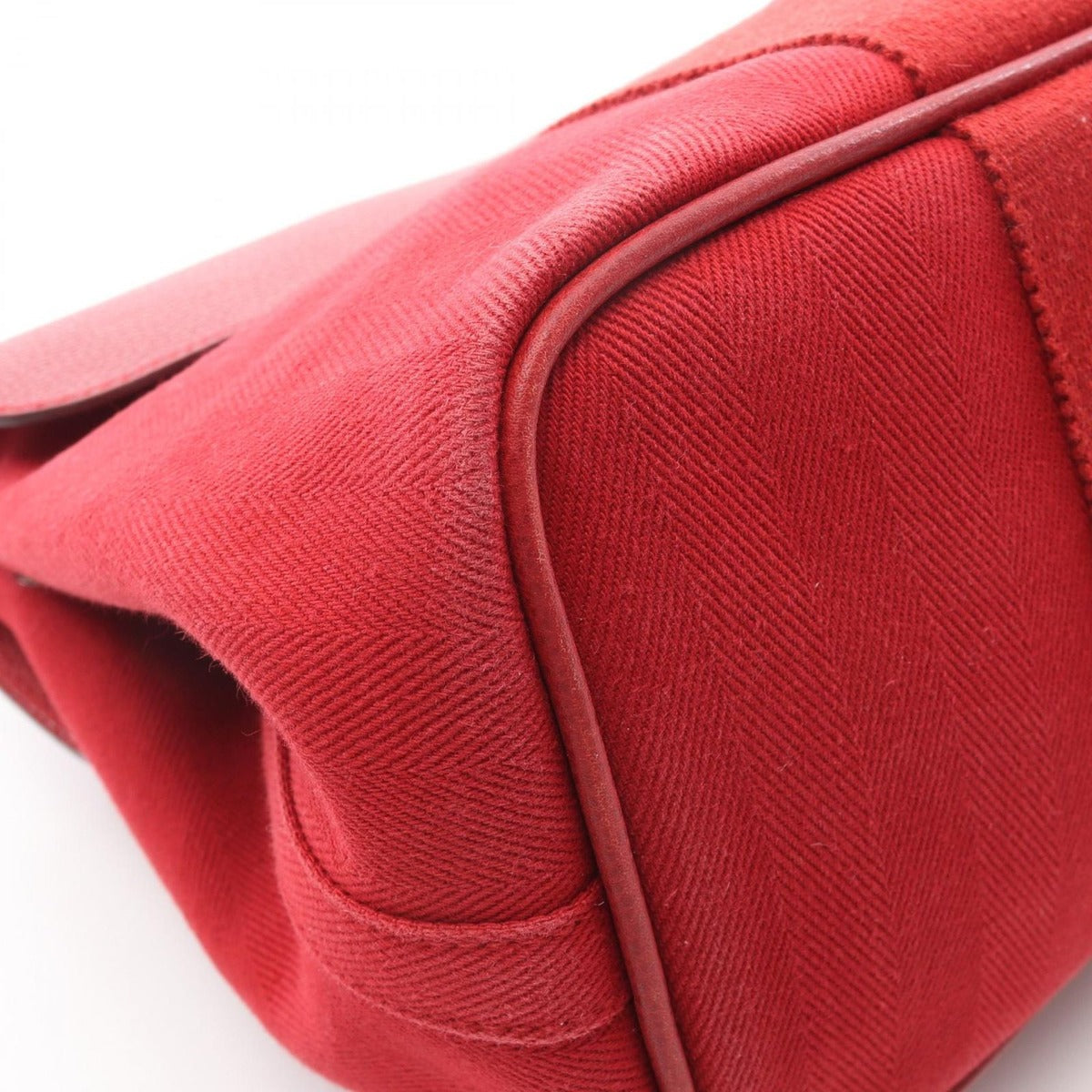 Hermes Handbag Valparaiso PM Canvas Leather — view 7