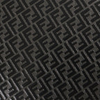 Fendi Leather Micro Zucca Wallet Bifold Black — view 8