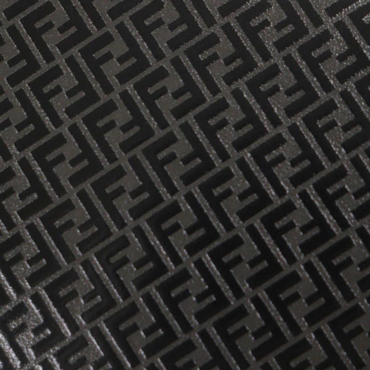 Fendi Leather Micro Zucca Wallet Bifold Black — view 8